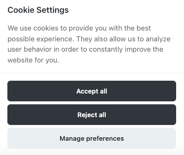 Cookie Consent Widget: Enhanced User Privacy Controls and Compliance